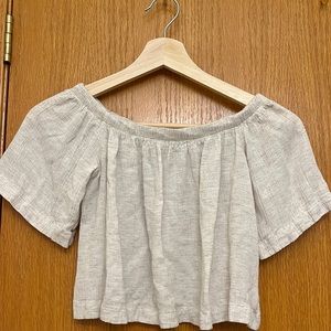 Urban Outfitters off the shoulder top